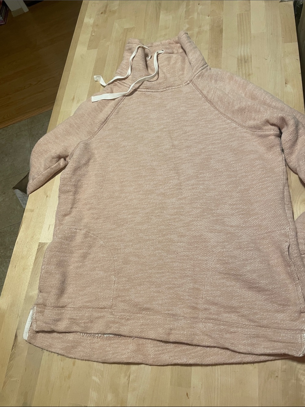 Women’s Cozy turtleneck Pullover Sweater - Blush